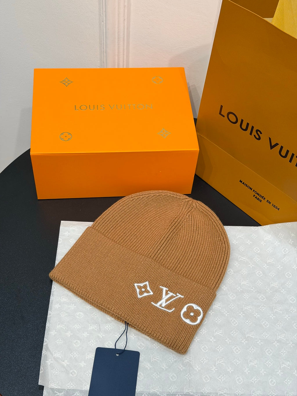 Louis Vuitton Embroidered Knit Beanie - 1243996994 - Photo 1