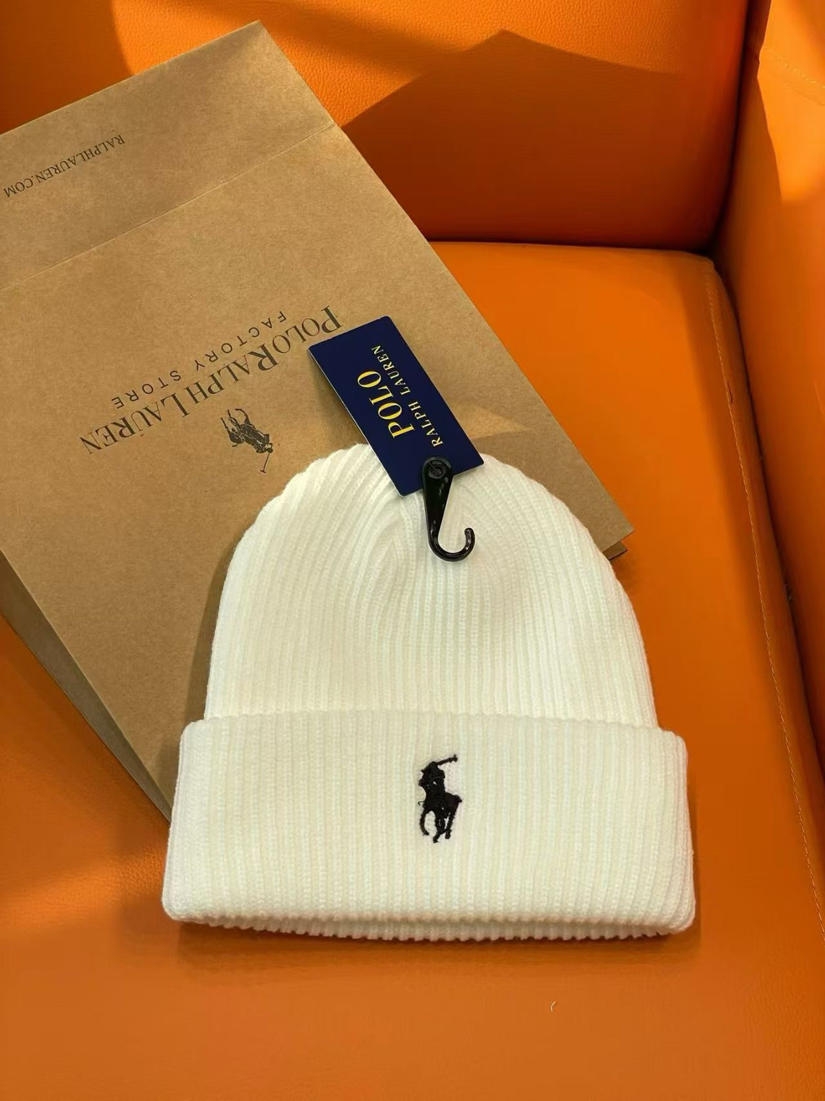 Ralph Lauren Embroidered Knit Beanie - 1149273554 - Photo 1