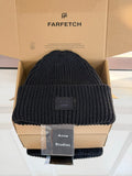 Acne Studios Logo Detail Knit Beanie - 1243996916 - Photo 1
