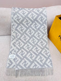 Fendi Logo Detail Scarf - 1245373006 - Photo 1