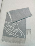 Vivienne Westwood Jacquard Logo Detail Scarf - 973646155 - Photo 1