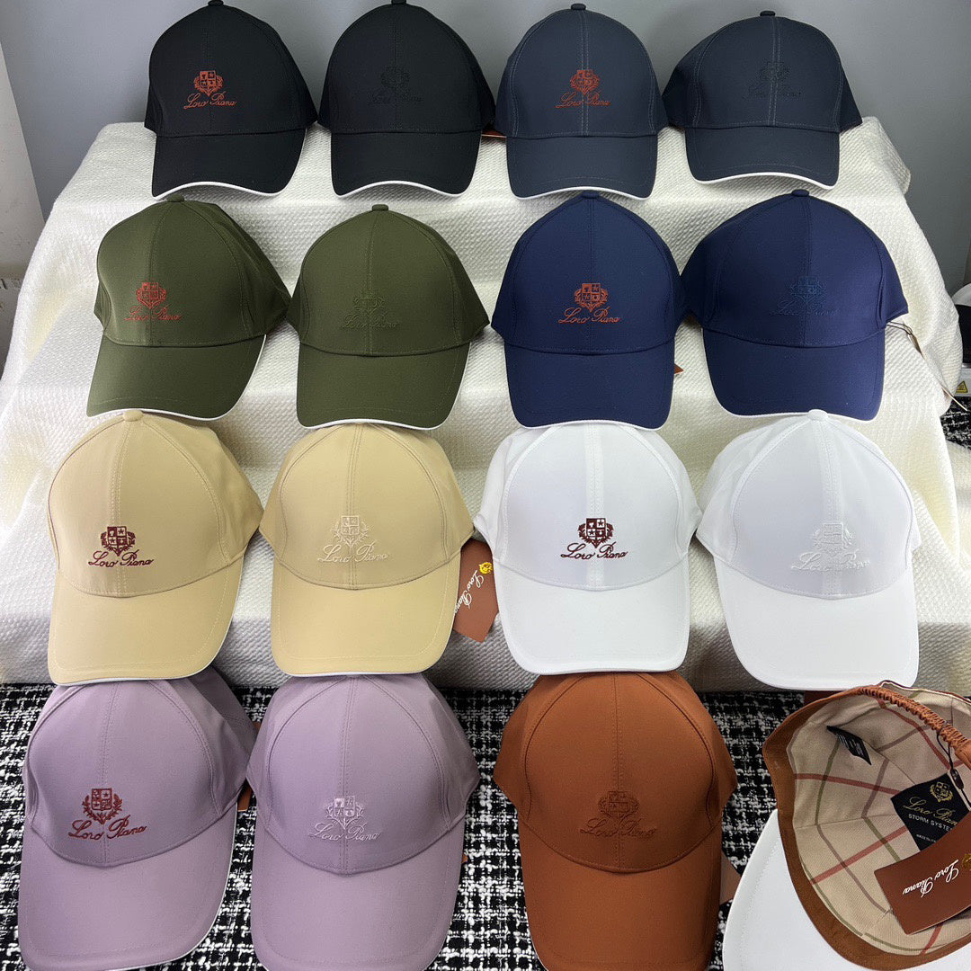 Loro Piana Embroidered Logo Detail Baseball Cap - 1005769109 - Photo 1