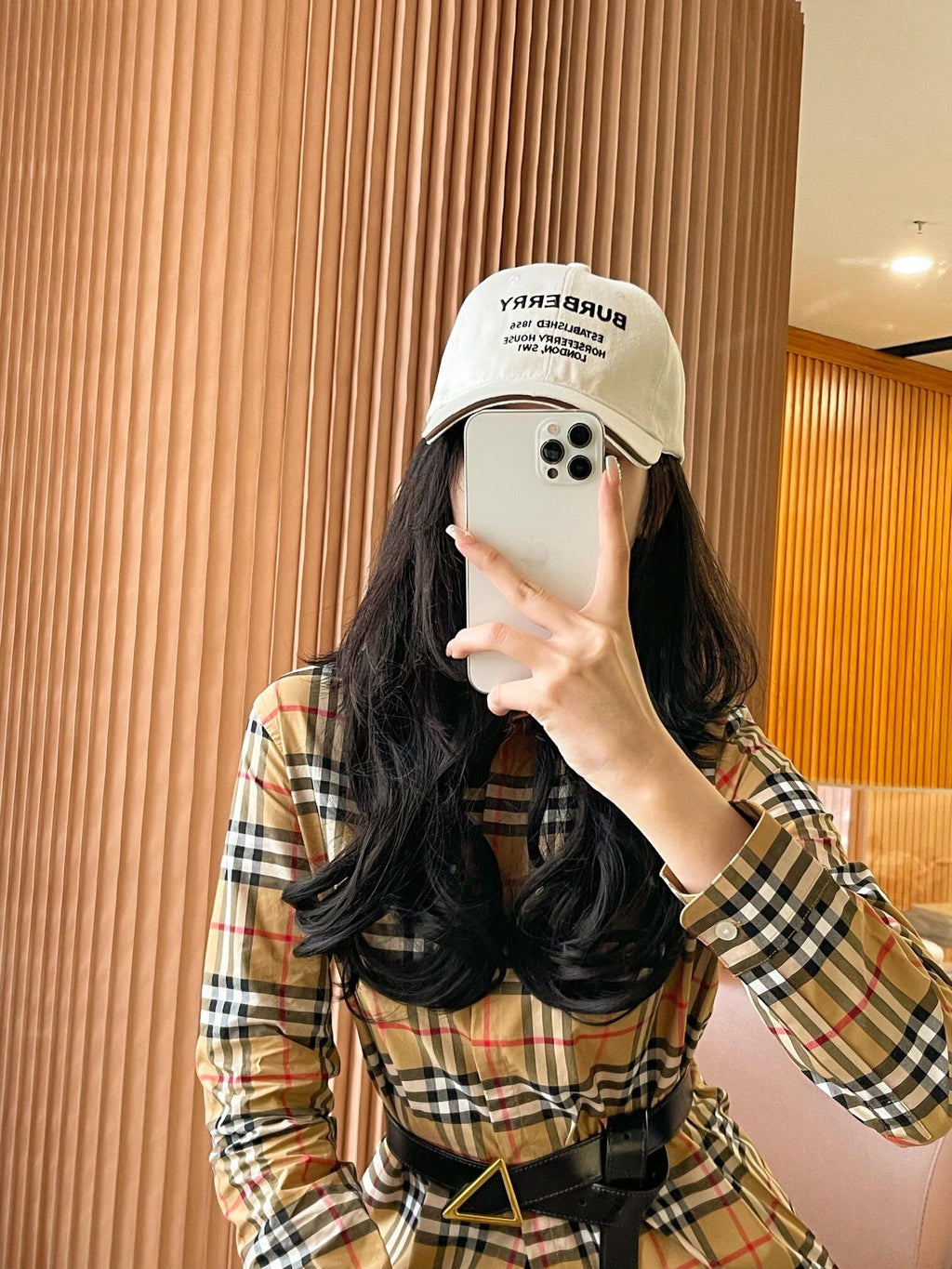 Burberry Embroidered Baseball Cap - 1011630055 - Photo 1