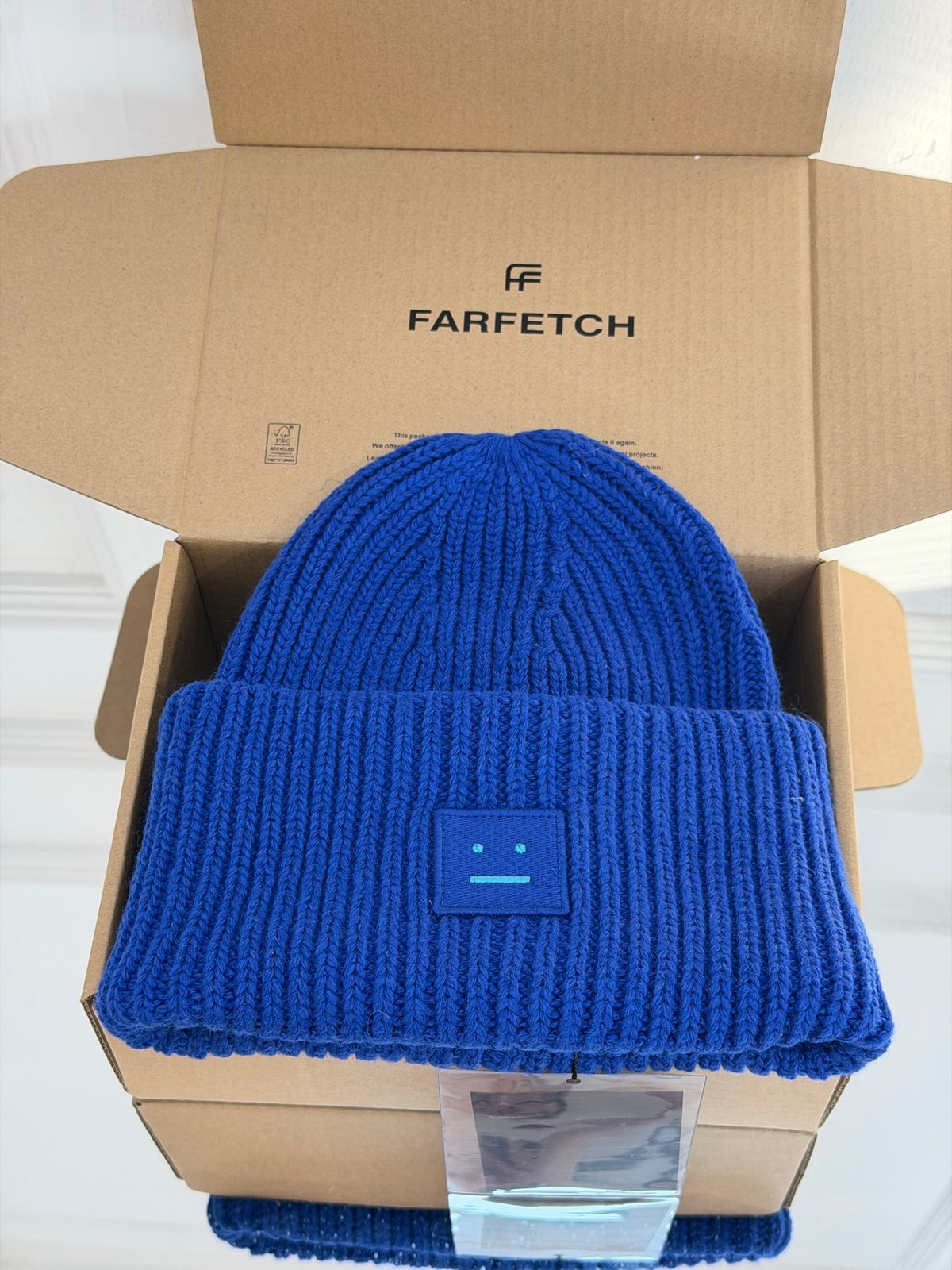 Acne Studios Colorblock Knit Beanie - 1243996911 - Photo 1