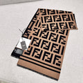 Fendi Jacquard Logo Detail Scarf - 970502685 - Photo 1