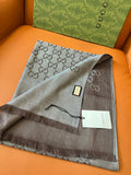 Gucci Jacquard Logo Detail Scarf - 985844359 - Photo 1