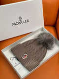 Moncler Knit Pom-Pom Beanie - 1149273309 - Photo 1