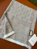 Gucci Jacquard Logo Detail Scarf - 985844482 - Photo 1