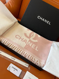 Chanel Jacquard Colorblock Scarf - 985843958 - Photo 1