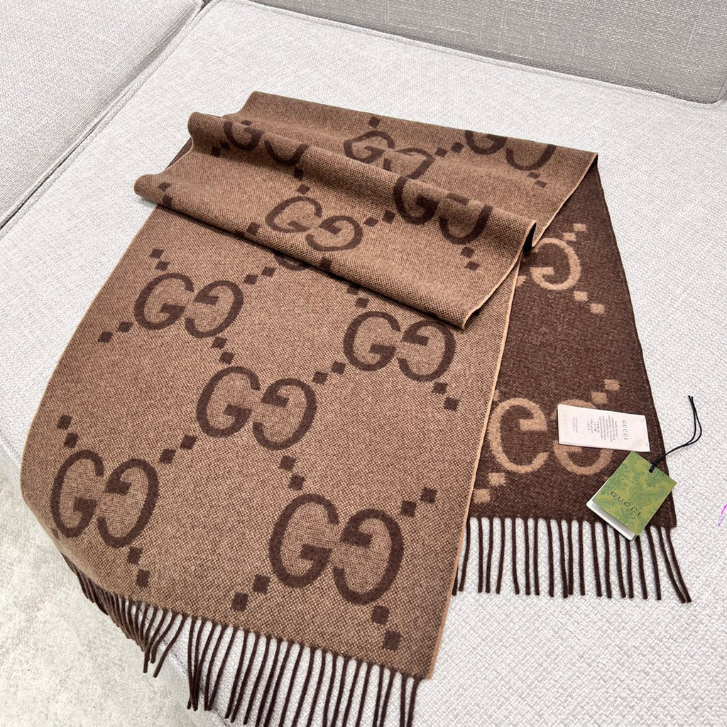 Gucci Jacquard Scarf - 984596771 - Photo 1