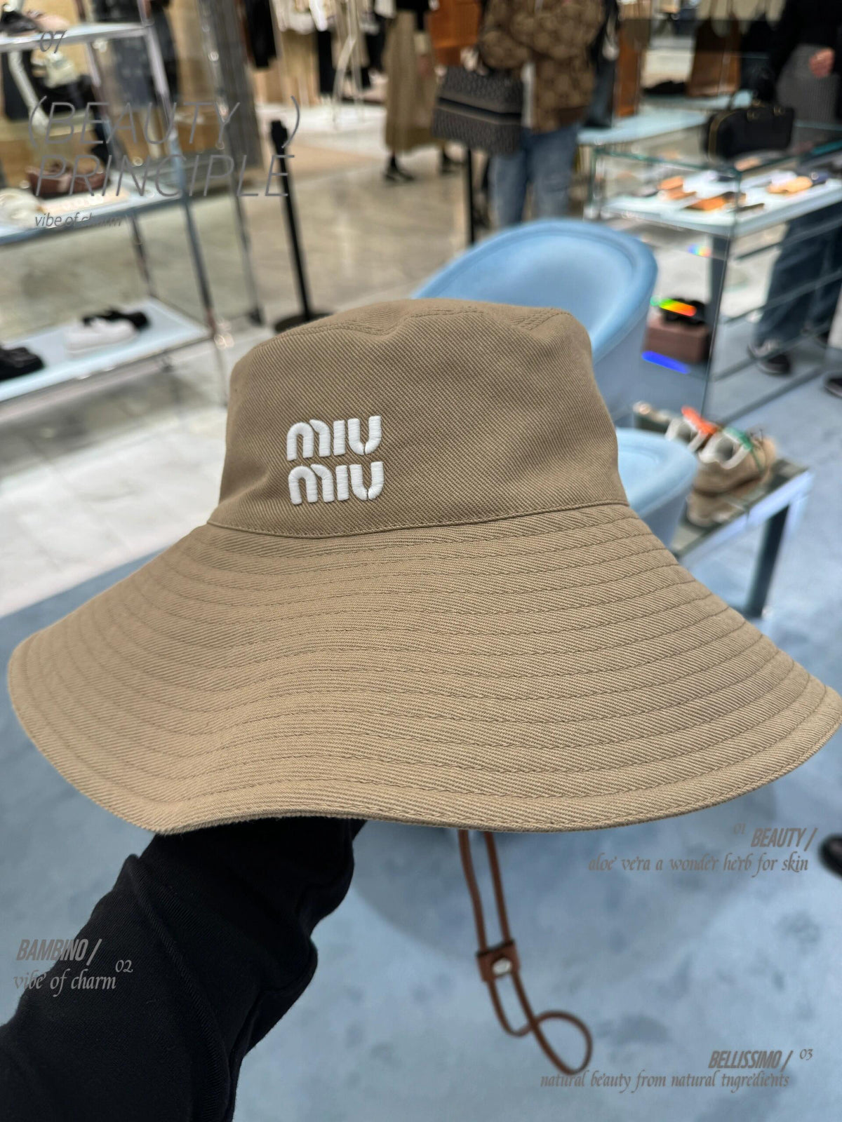 Miu Miu Bucket Hat - 1008062422 - Photo 1