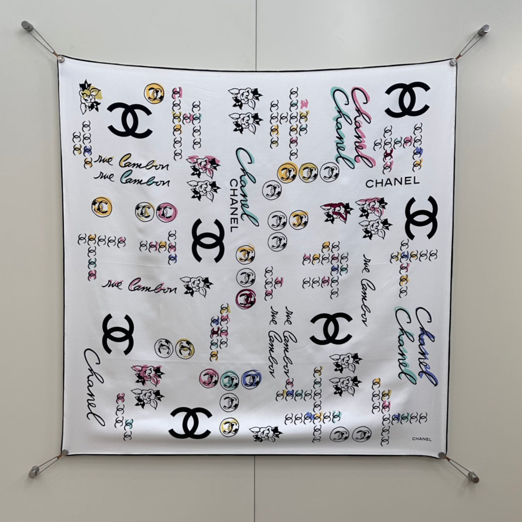 Chanel Square Scarf - 1006088144 - Photo 1