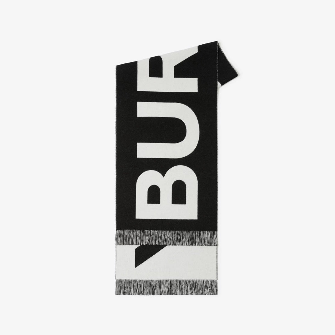 Burberry Logo Detail Scarf - 975220606 - Photo 1