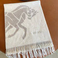 Hermes Jacquard Embroidered Scarf - 973237589 - Photo 1