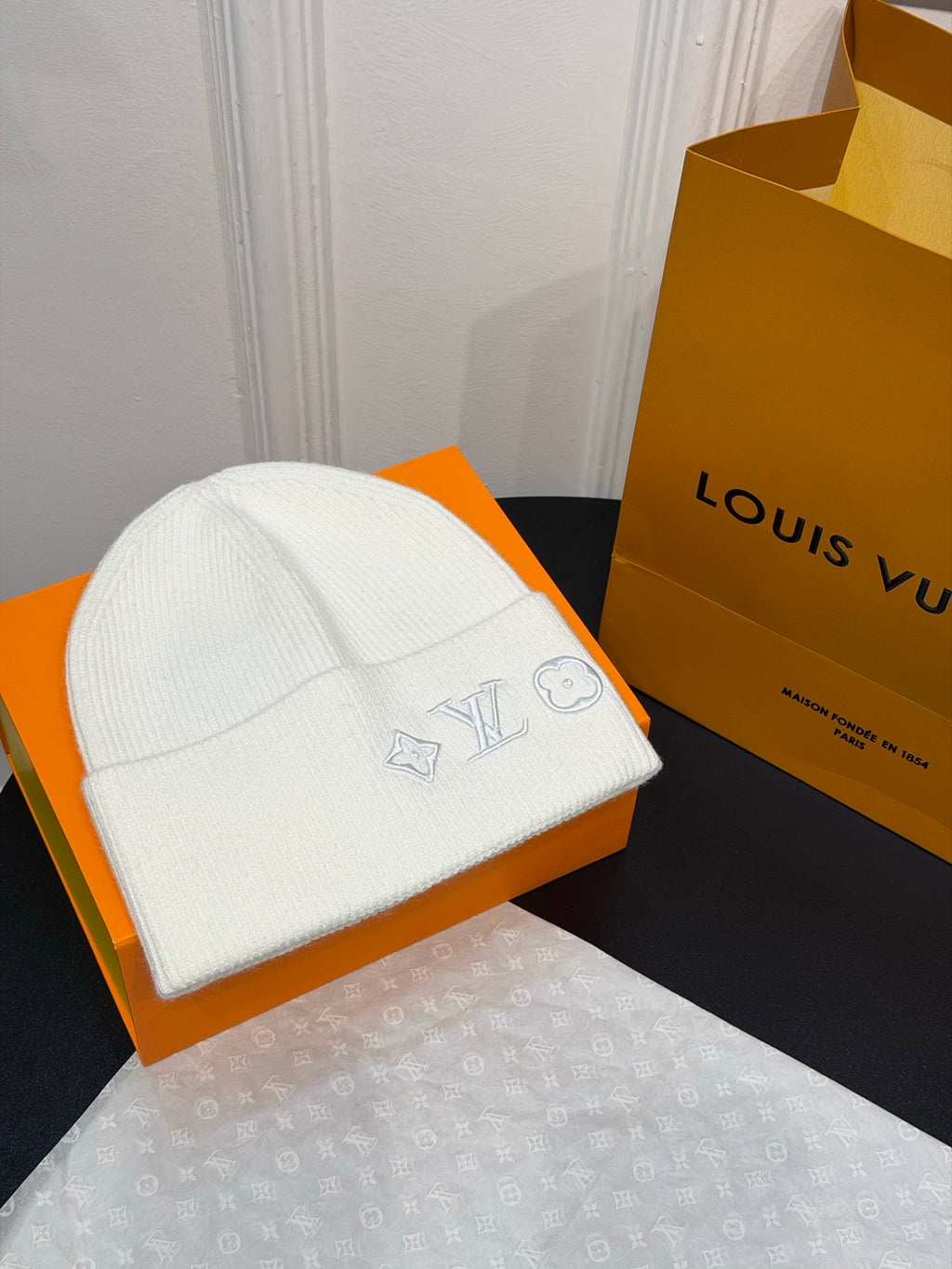 Louis Vuitton Embroidered Knit Beanie - 1243996991 - Photo 1