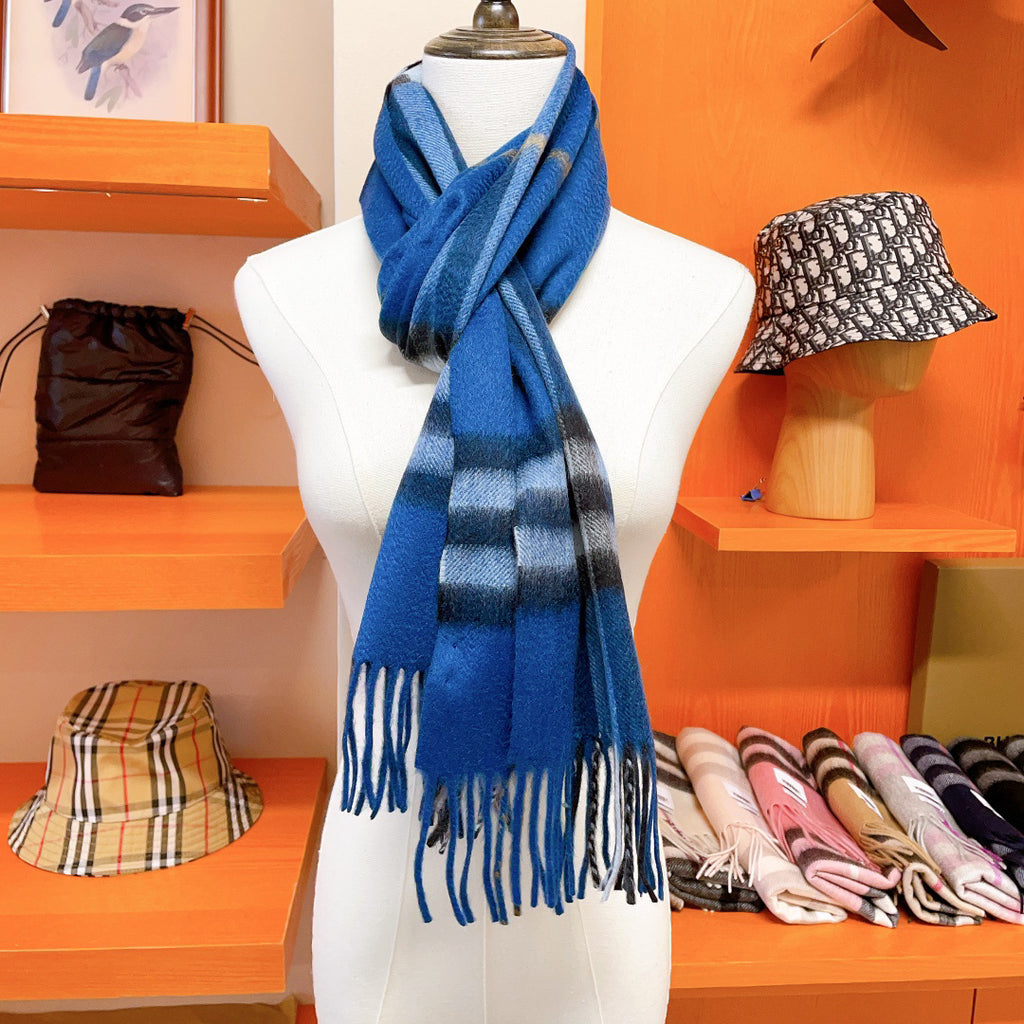 Burberry Check Pattern Scarf - 975222335 - Photo 1