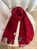 Gucci Jacquard Colorblock Scarf - 990116171 - Photo 1