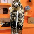 Burberry Check Pattern Jacquard Scarf - 974834255 - Photo 1