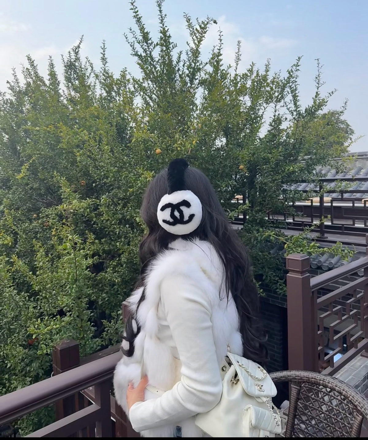 Chanel Logo Detail Earmuffs - 1141777618 - Photo 1