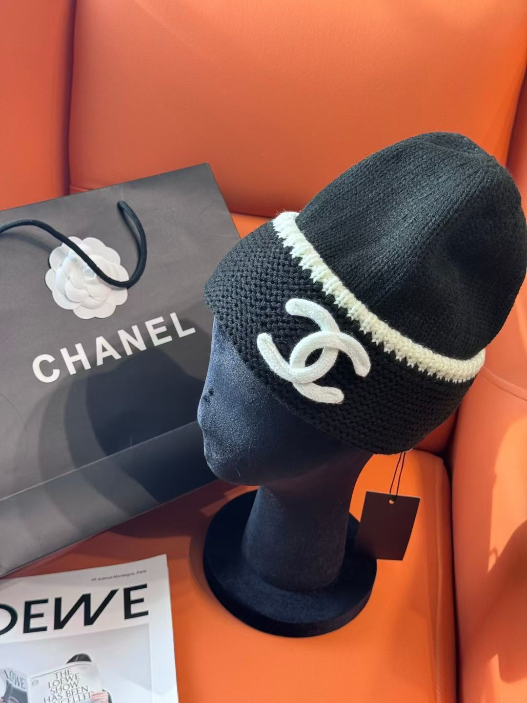Chanel Knit Beanie - 1141781114 - Photo 1