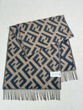 Fendi Jacquard Logo Detail Scarf - 973645456 - Photo 1