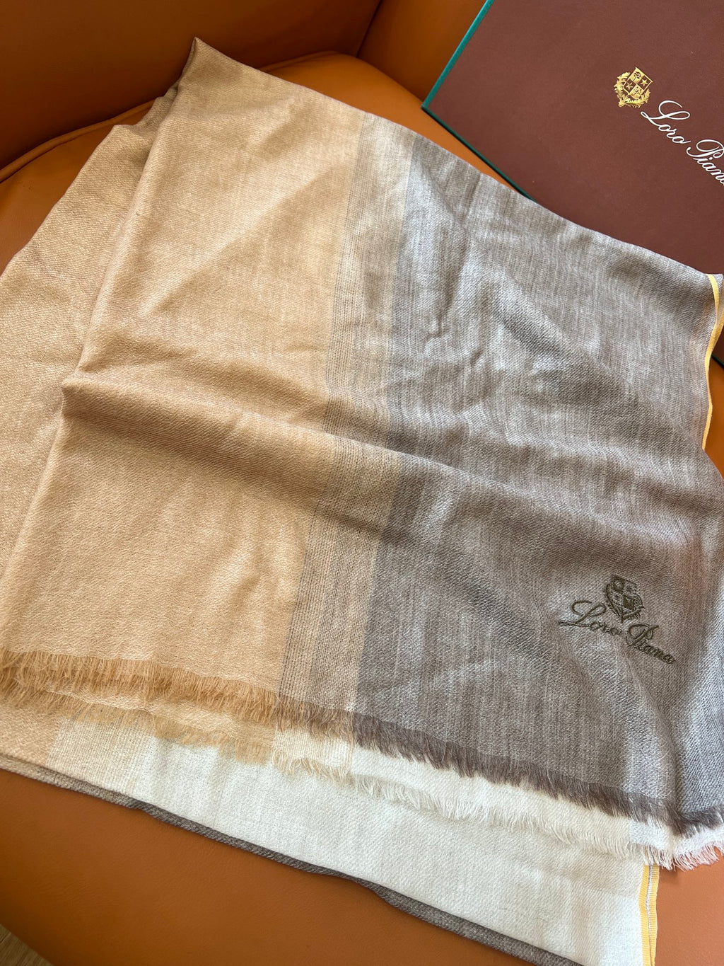 Loro Piana Gradient Scarf - 984597126 - Photo 1