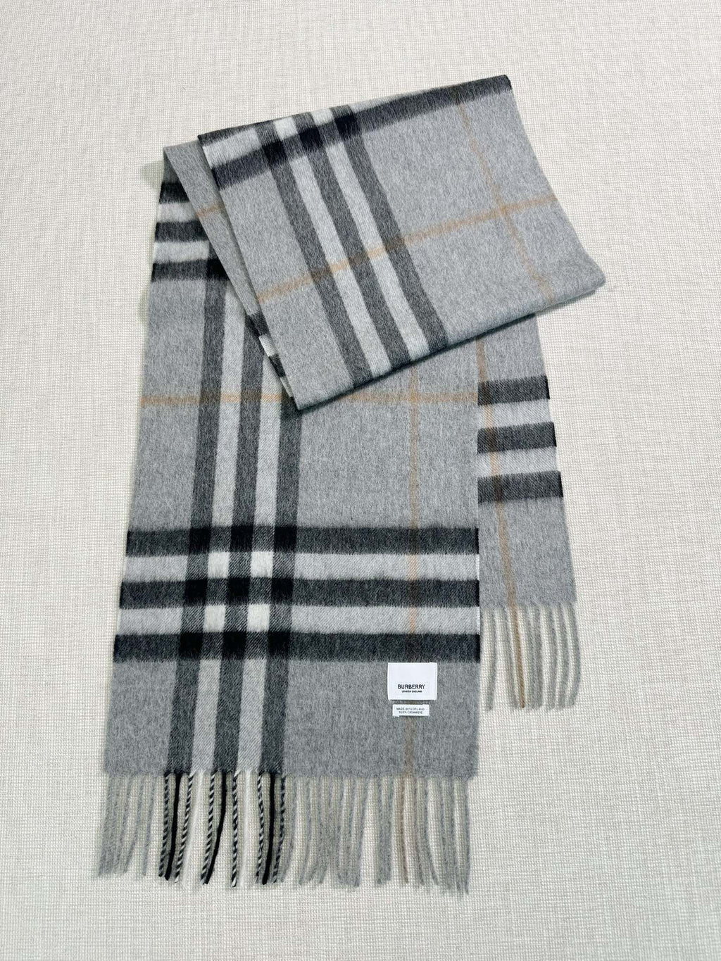 Burberry Check Pattern Scarf - 973281879 - Photo 1