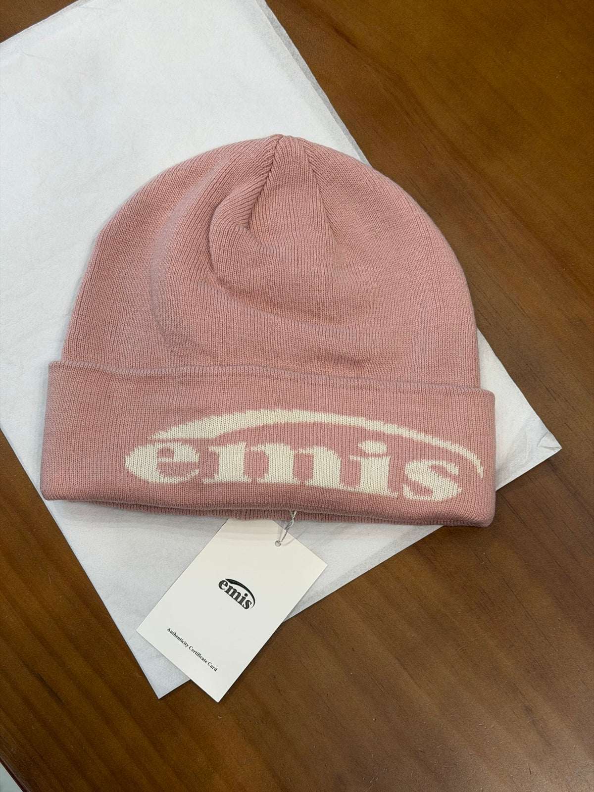 EMIS Jacquard Logo Detail Beanie - 1245543733 - Photo 1