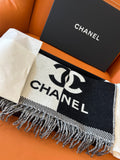 Chanel Jacquard Colorblock Scarf - 985844045 - Photo 1
