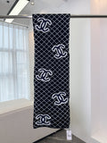 Chanel Embroidered Knit Scarf - 973644577 - Photo 1