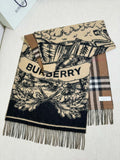 Burberry Check Pattern Jacquard Scarf - 973645787 - Photo 1