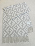 Fendi Jacquard Logo Detail Scarf - 973645480 - Photo 1