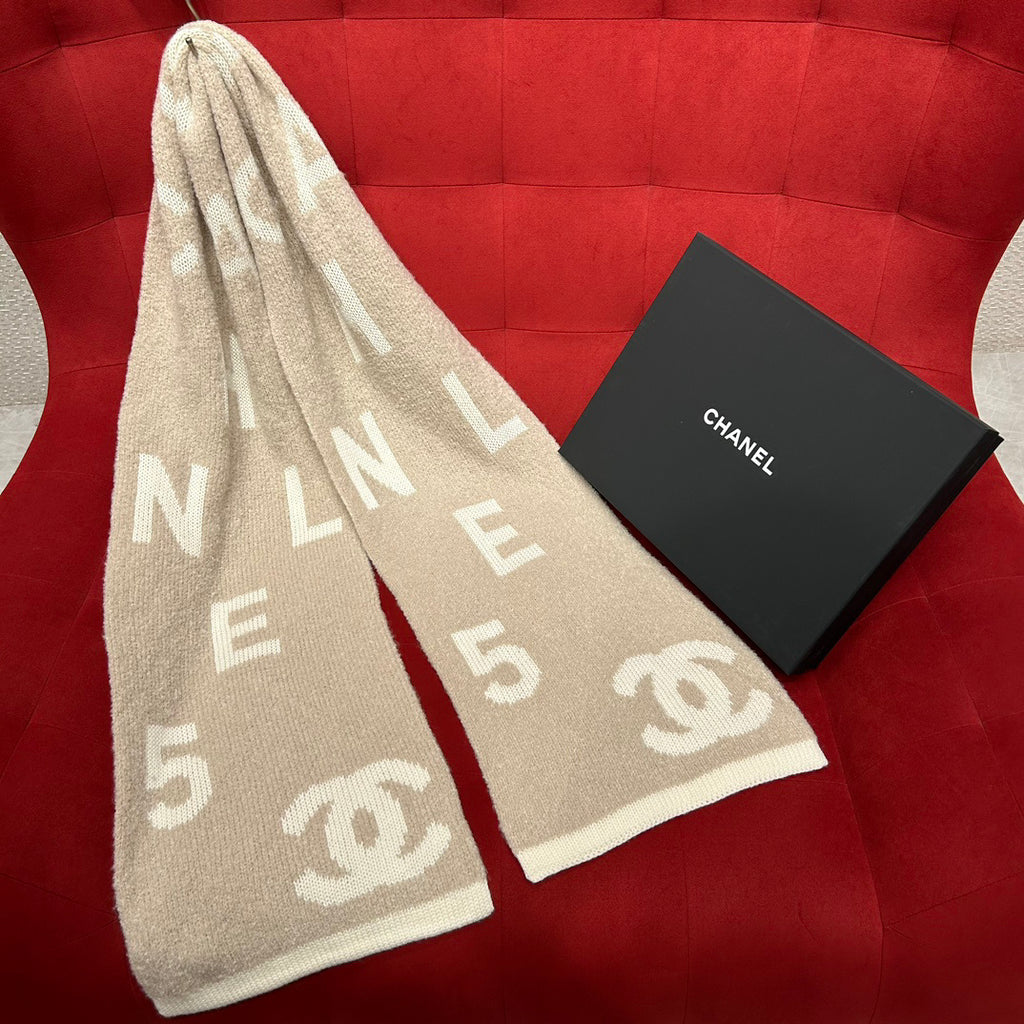 Chanel Jacquard Scarf - 984597935 - Photo 1