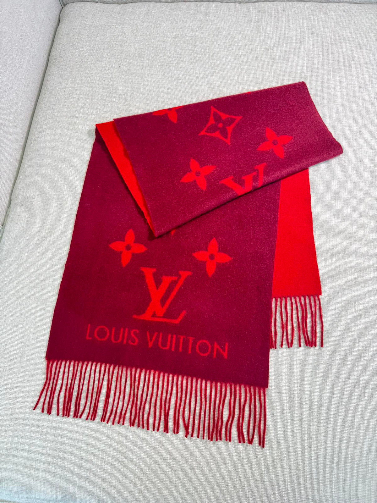 Louis Vuitton Jacquard Scarf - 973646695 - Photo 1