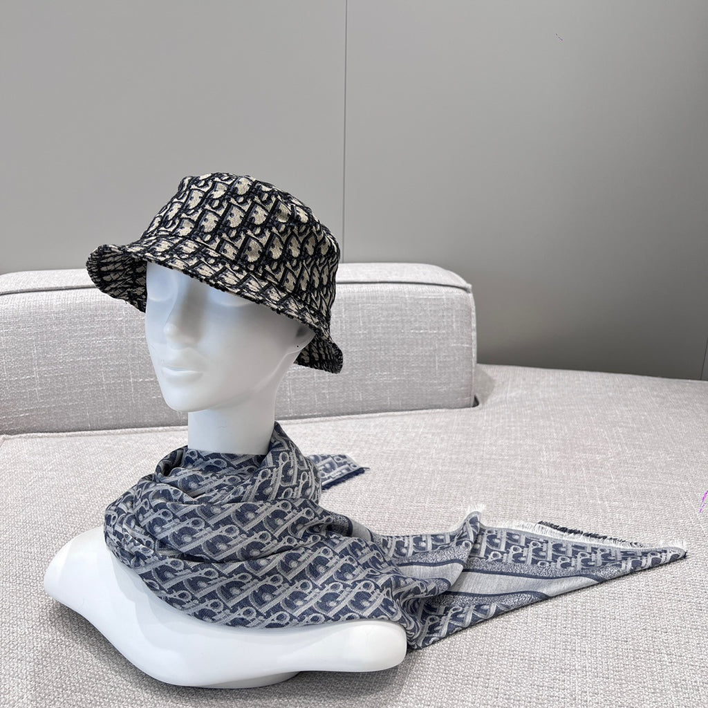 Dior Logo Detail Scarf - 974270227 - Photo 1