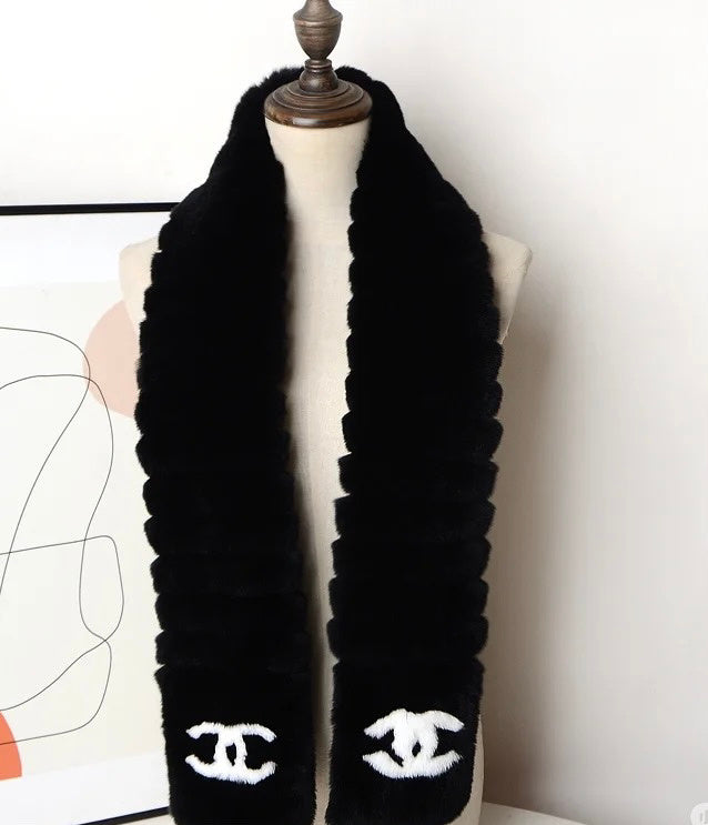 Chanel Logo Detail Scarf - 962272198 - Photo 1