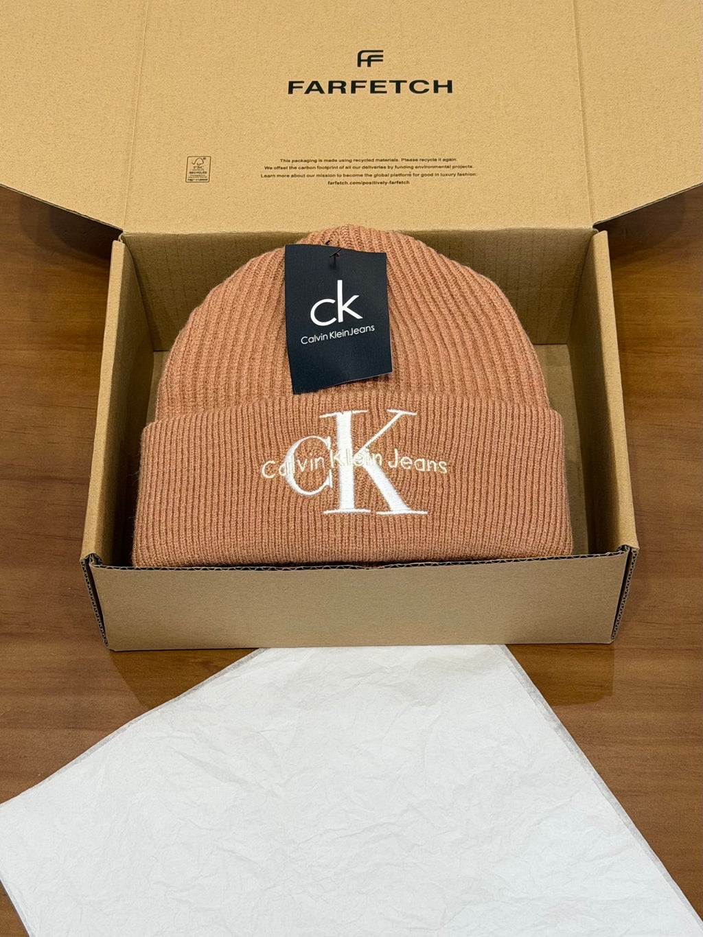 Calvin Klein Embroidered Logo Detail Beanie - 1245544220 - Photo 1