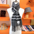 Burberry Check Pattern Scarf - 975222871 - Photo 1