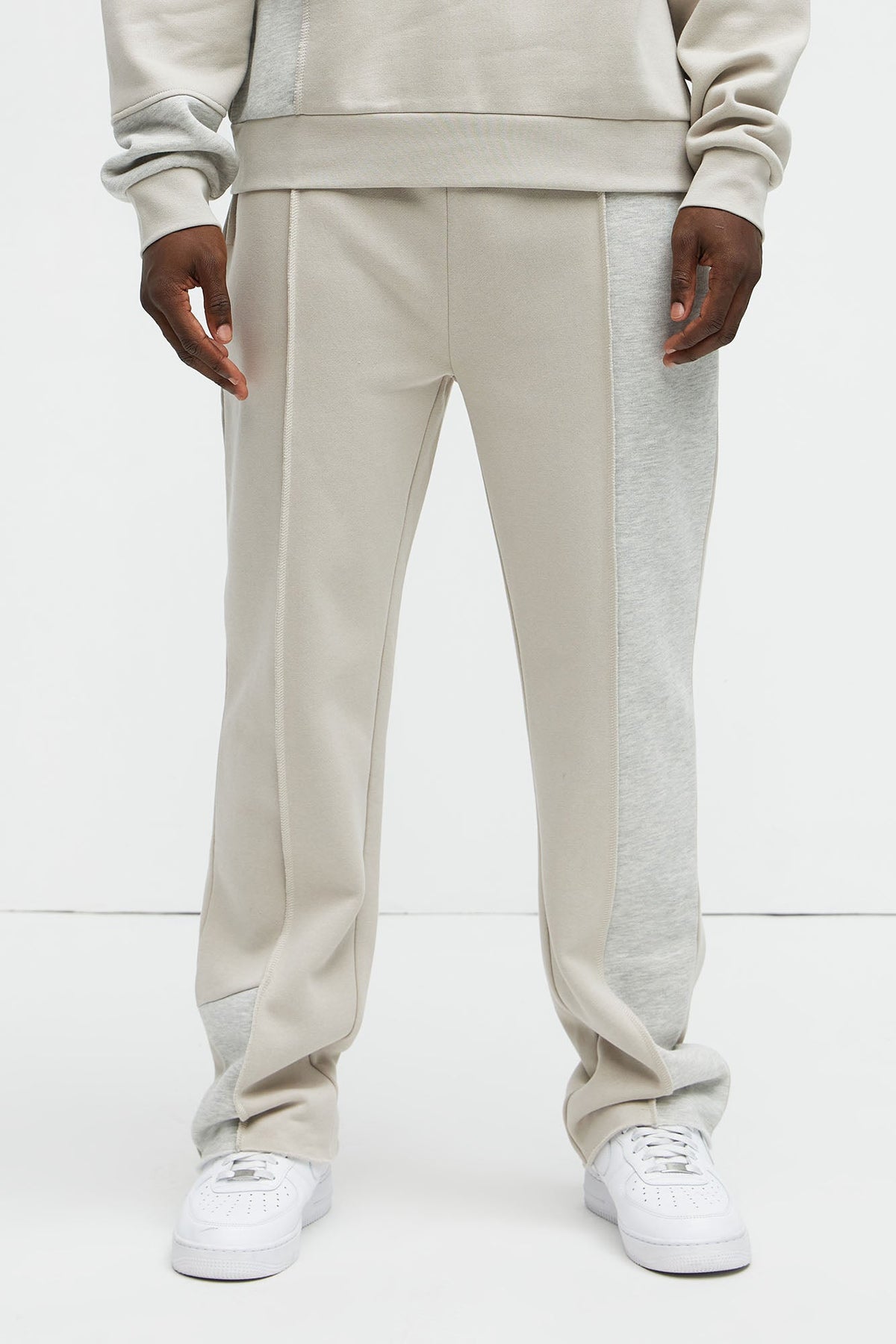 Block The Fear Sweatpants - Grey image 1