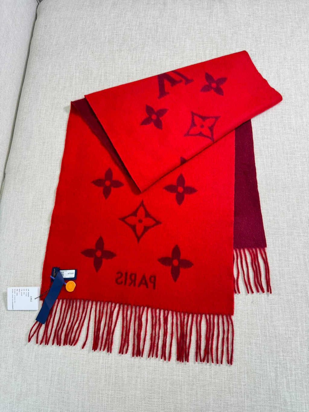 Louis Vuitton Jacquard Scarf - 973646695 - Photo 2