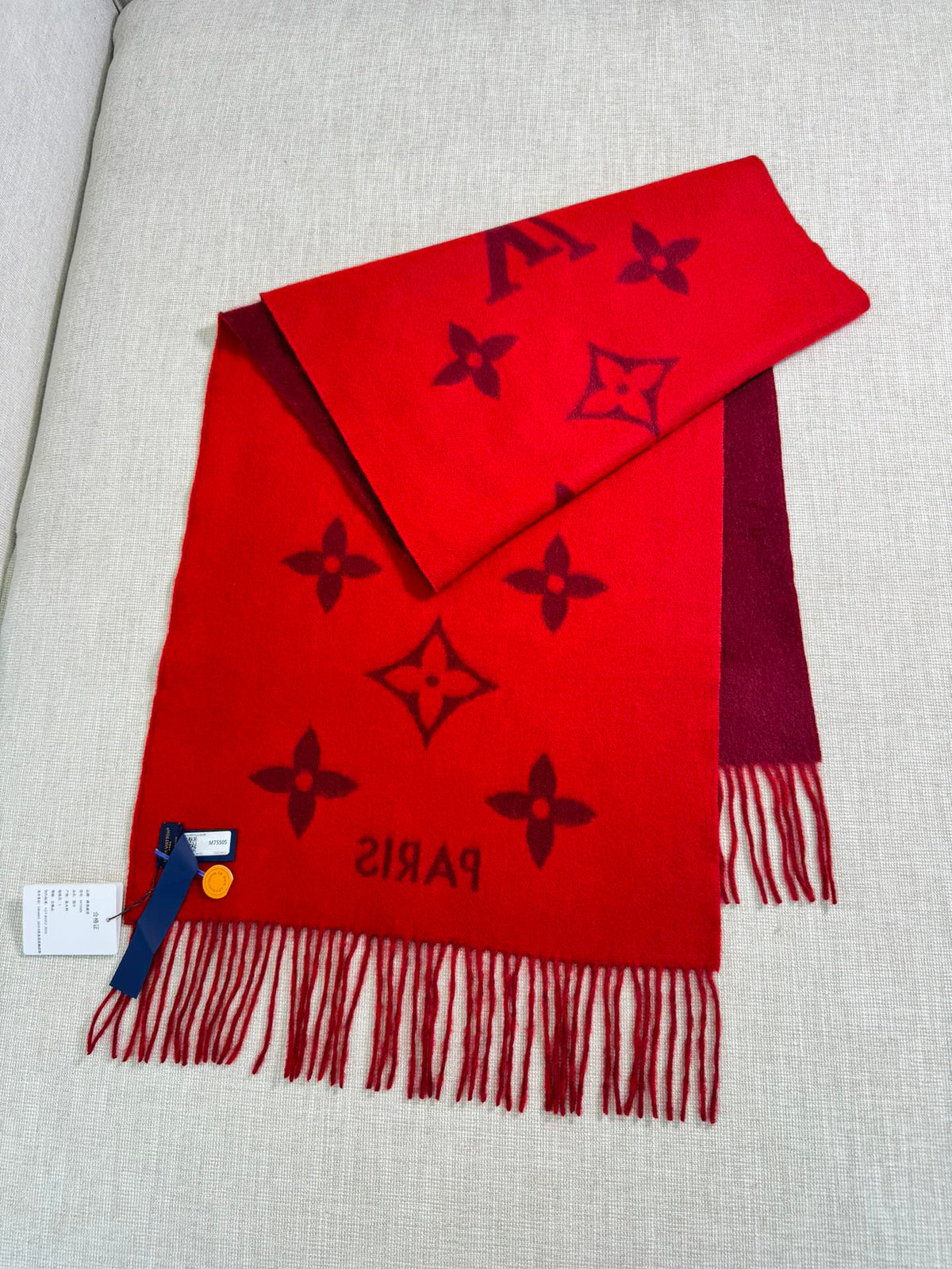 Louis Vuitton Jacquard Scarf - 973646695 - Photo 2