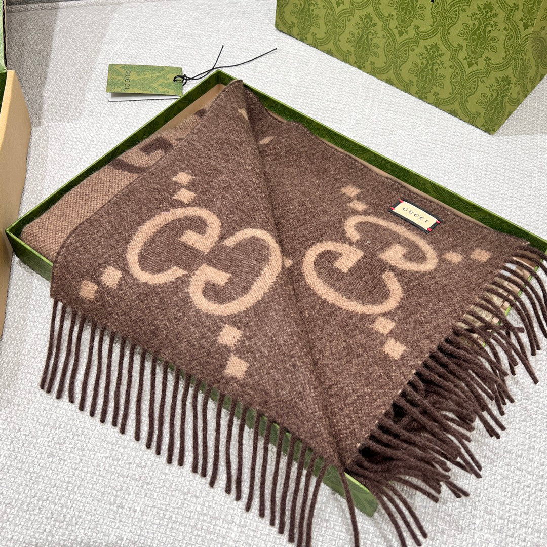 Gucci Jacquard Scarf - 984596771 - Photo 2