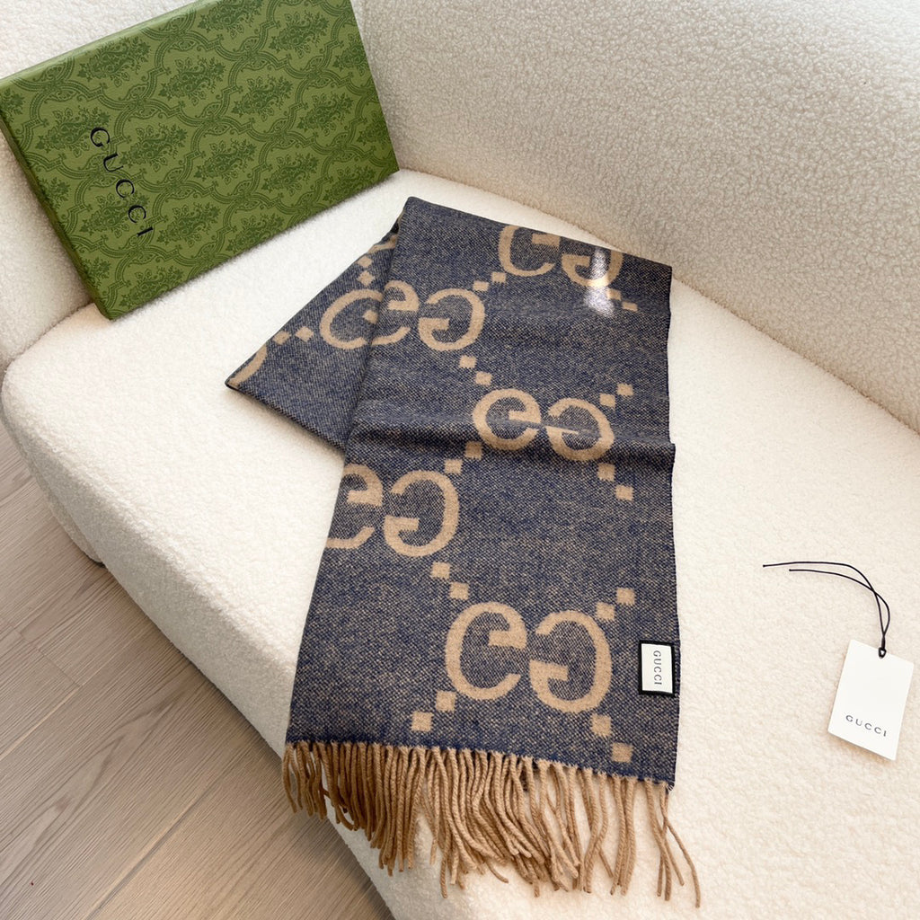 Gucci Jacquard Scarf - 973281738 - Photo 2