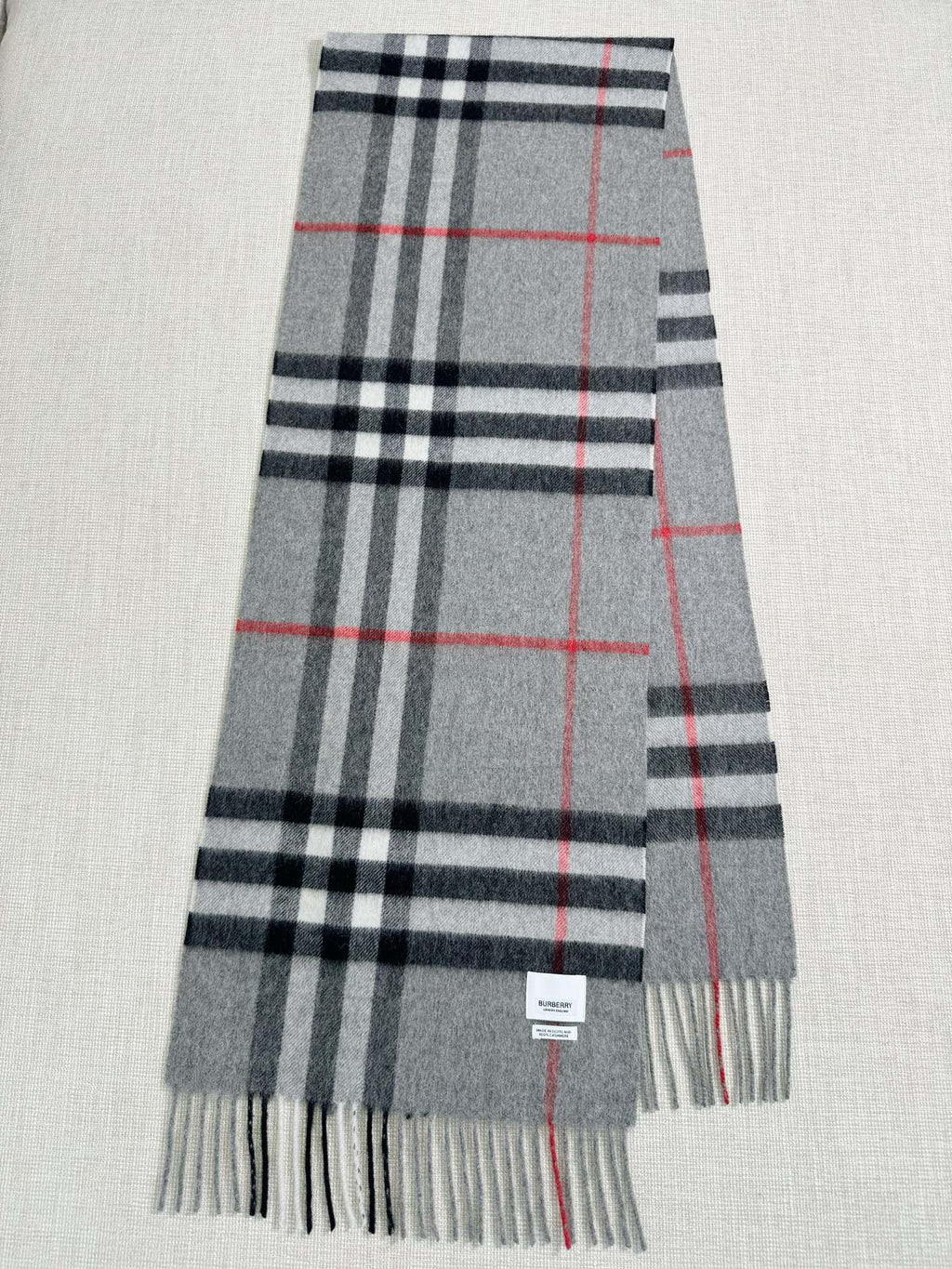 Burberry Check Pattern Scarf - 973281790 - Photo 2