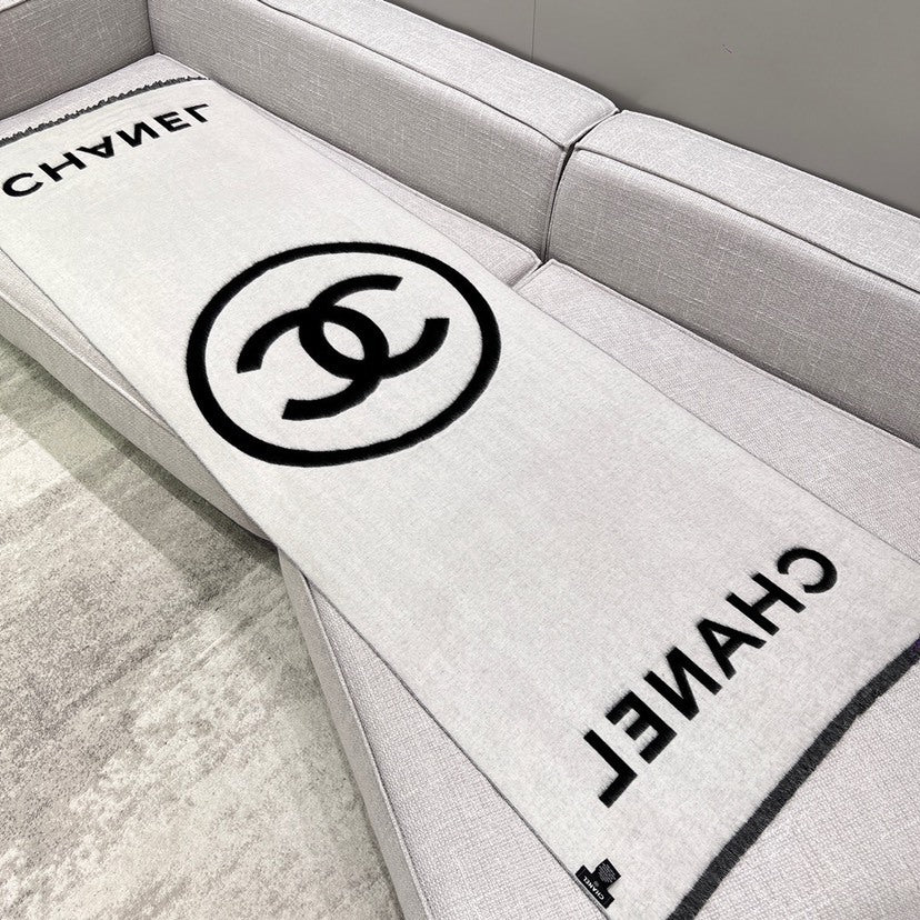 Chanel Logo Detail Scarf - 945444463 - Photo 2
