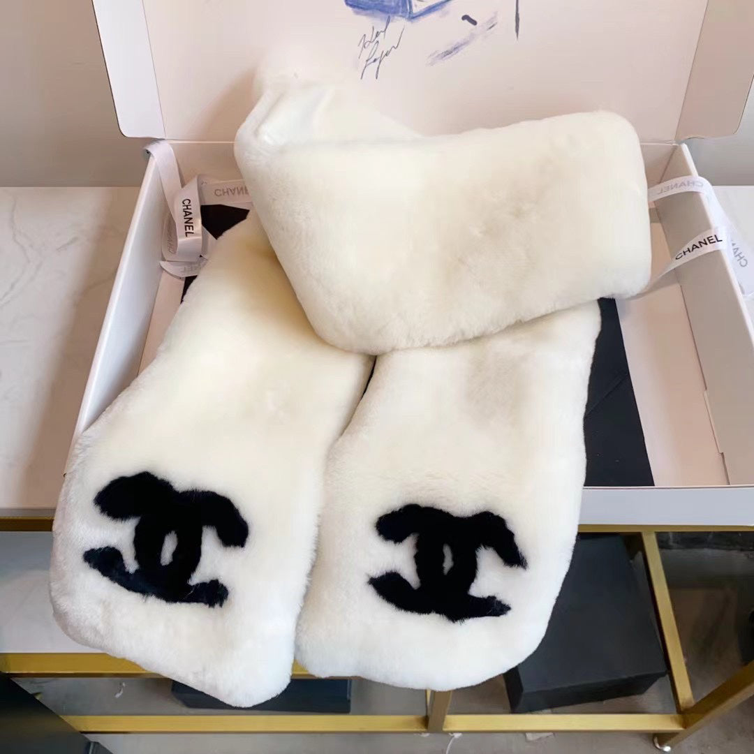 Chanel Logo Detail Scarf - 962272284 - Photo 2