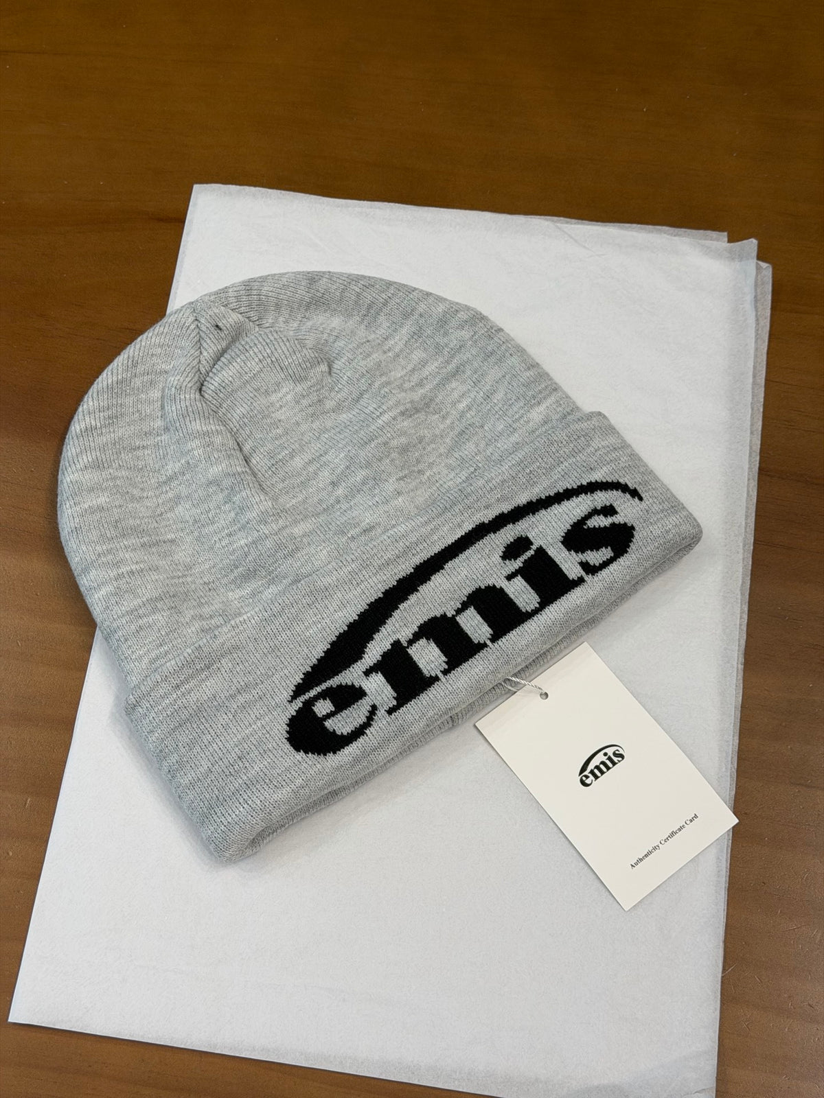 EMIS Jacquard Logo Detail Beanie - 1245543724 - Photo 2