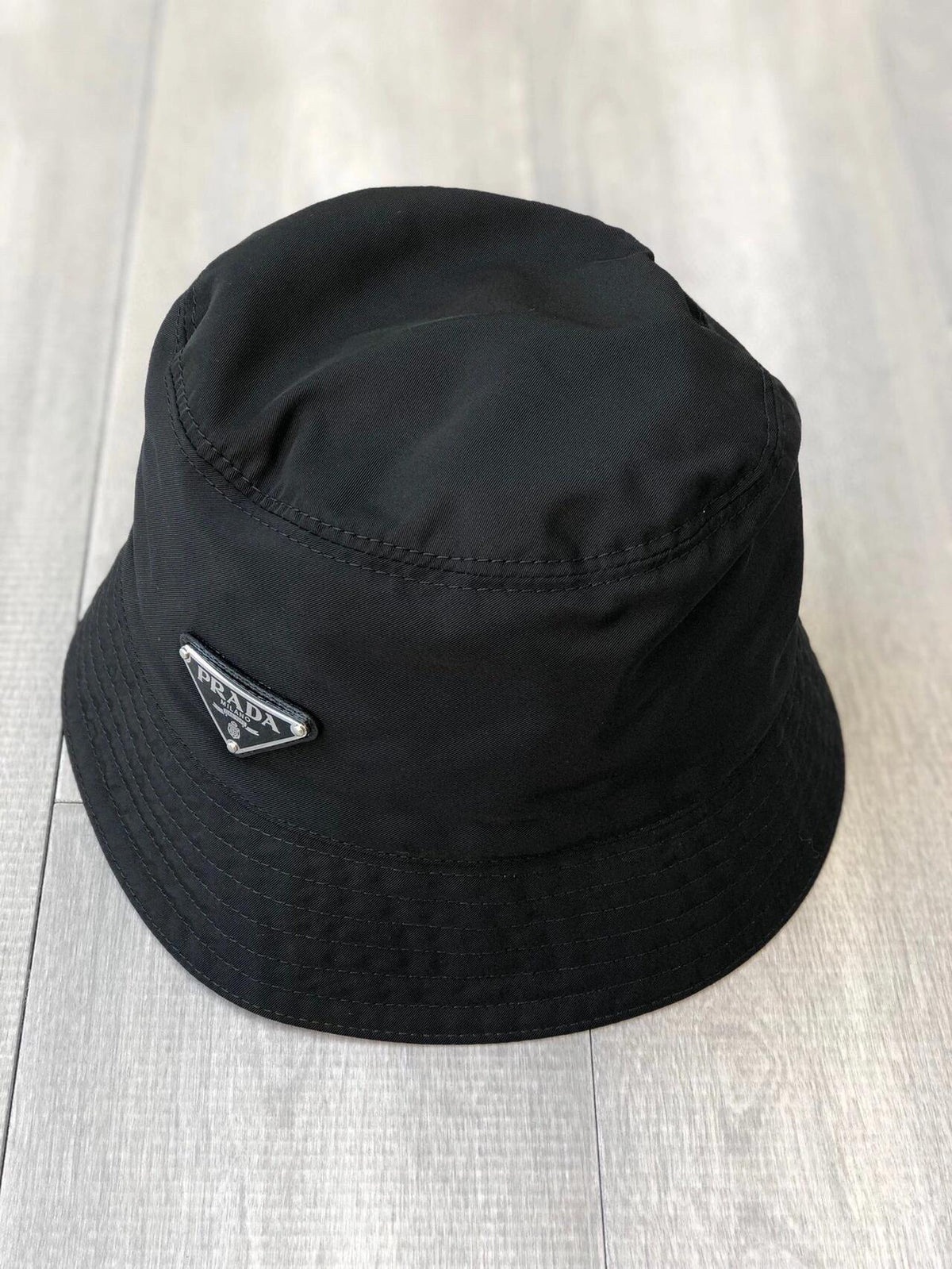 Prada Embroidered Bucket Hat - 1013292843 - Photo 2