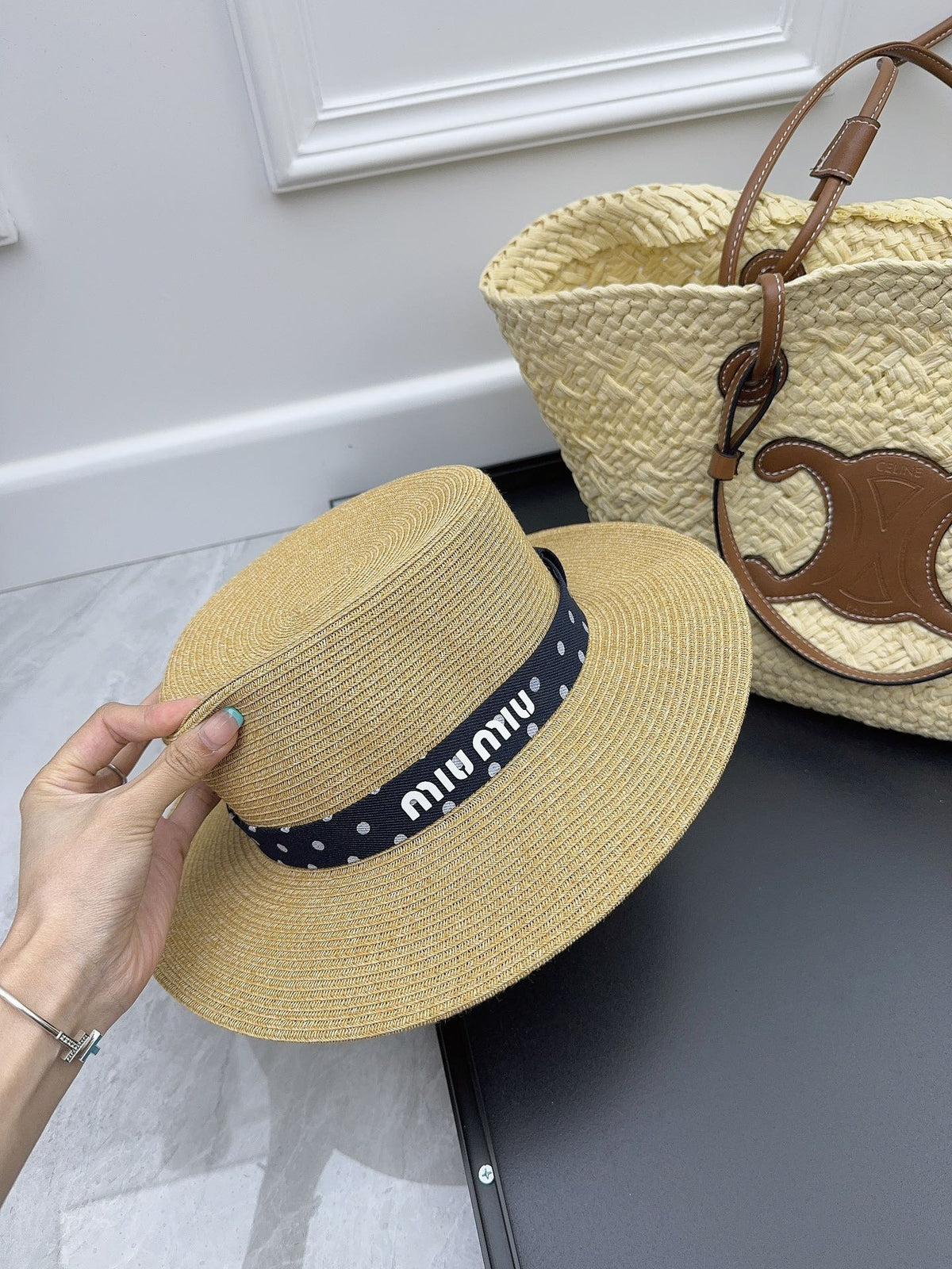 Miu Miu Sun Hat - 1014697371 - Photo 2
