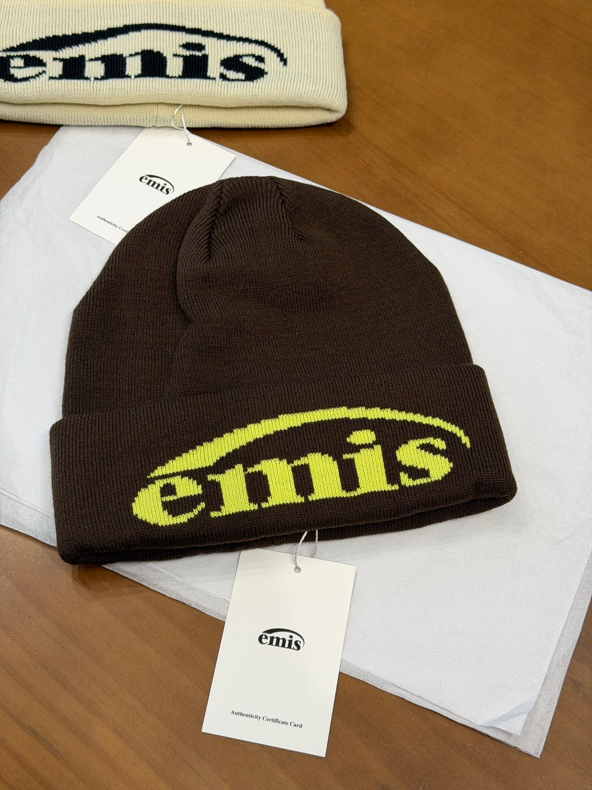 EMIS Jacquard Logo Detail Beanie - 1245543778 - Photo 2